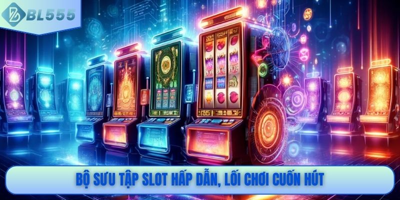 Bộ sưu tập slot hấp dẫn, lối chơi cuốn hút